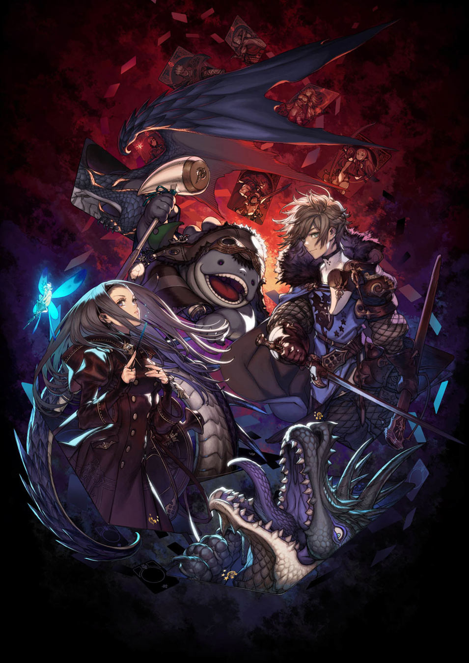 Key Visual from Voice of Cards: The Isle Dragon Roars