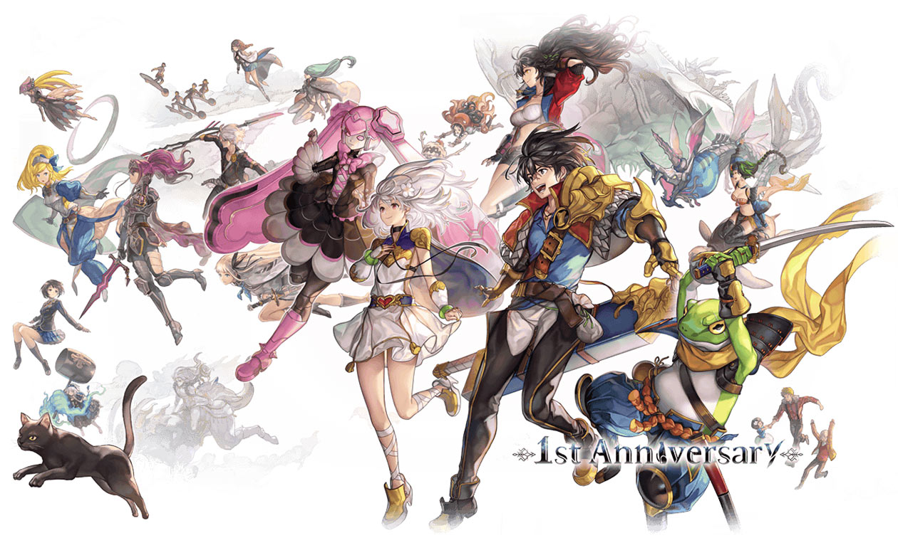 1st Anniversary Art from Another Eden: The Cat Beyond Time and Space
