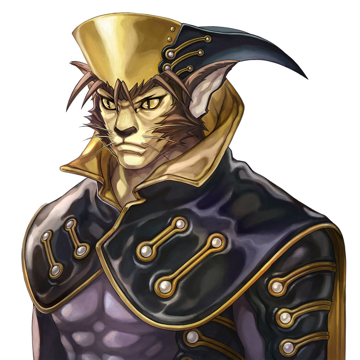 Lynx Portrait Art from Another Eden: The Cat Beyond Time and Space