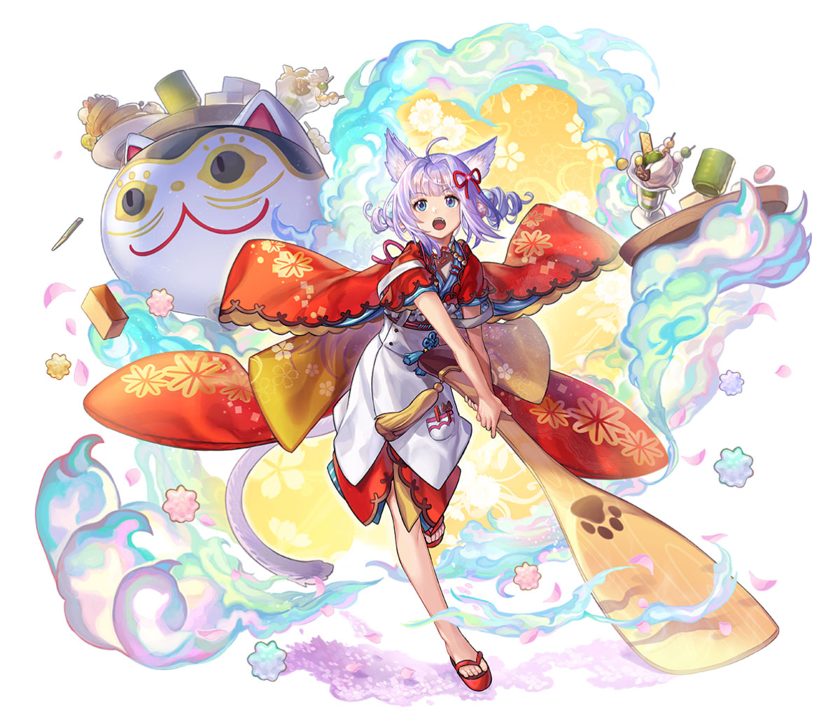 Necoco AS Art from Another Eden: The Cat Beyond Time and Space