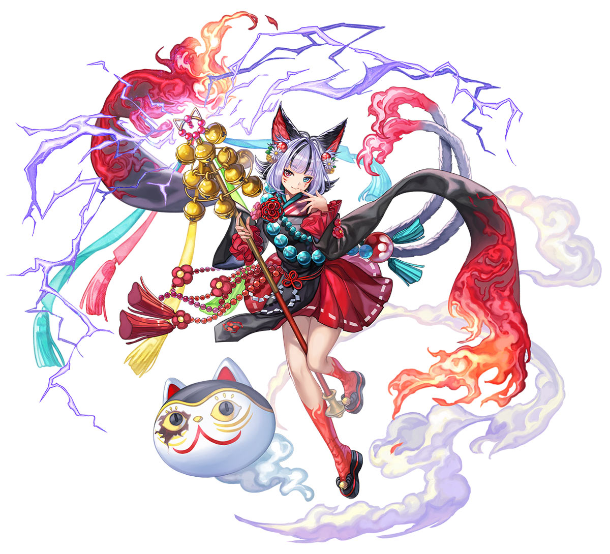 Necoco, Noble Specturr Art from Another Eden: The Cat Beyond Time and Space