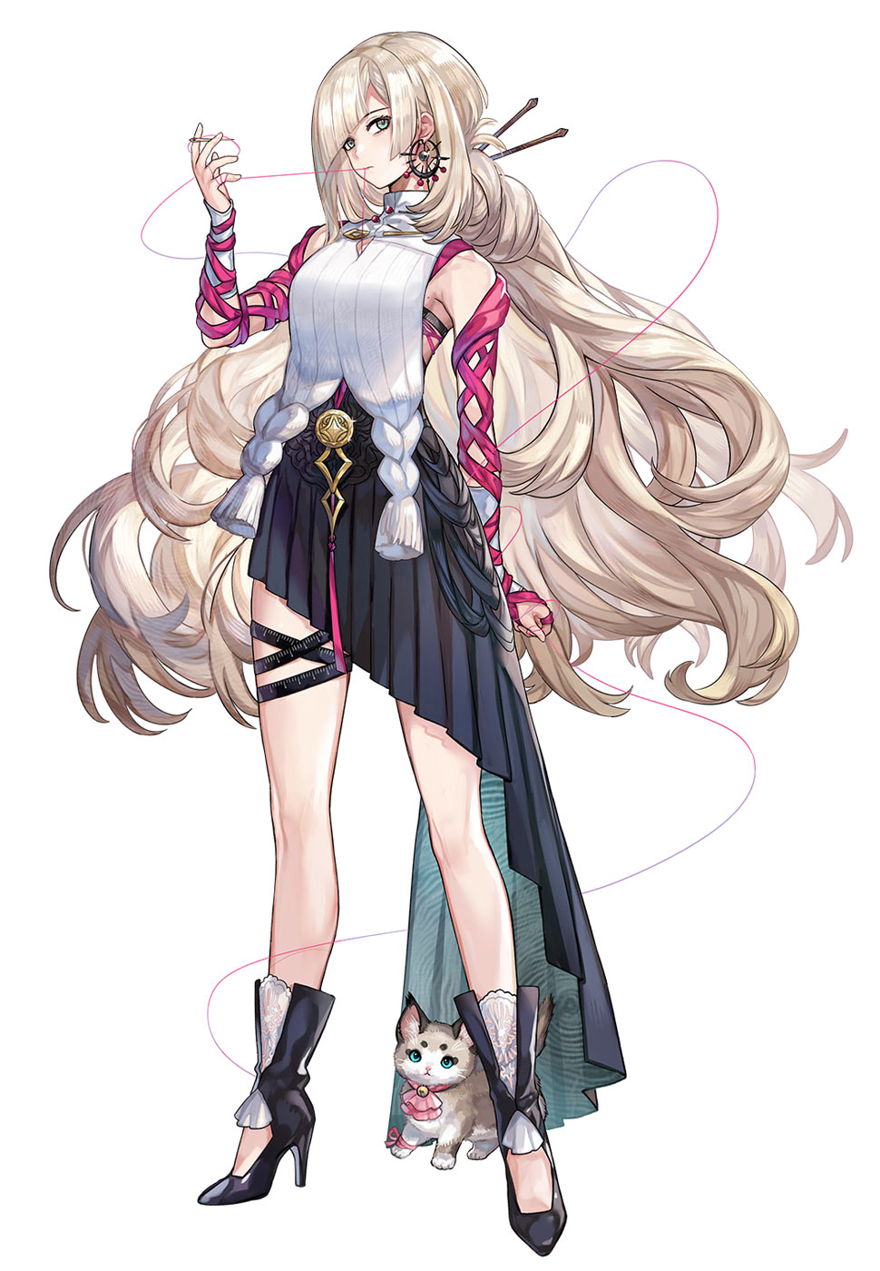 Nina Art from Another Eden: The Cat Beyond Time and Space