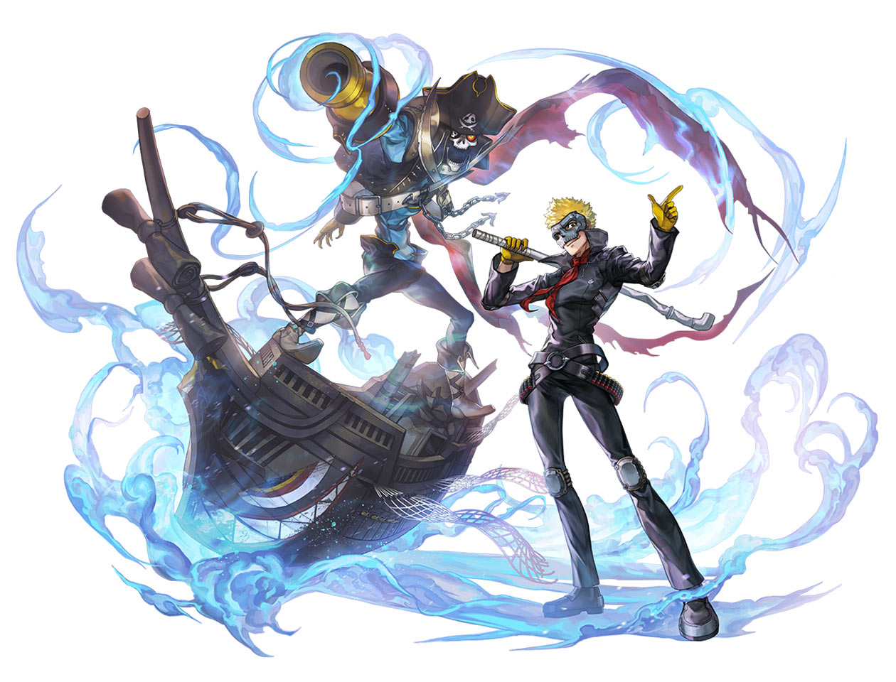 Skull Art from Another Eden: The Cat Beyond Time and Space
