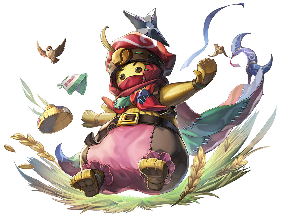 Strawboy (Magic) Art from Another Eden: The Cat Beyond Time and Space