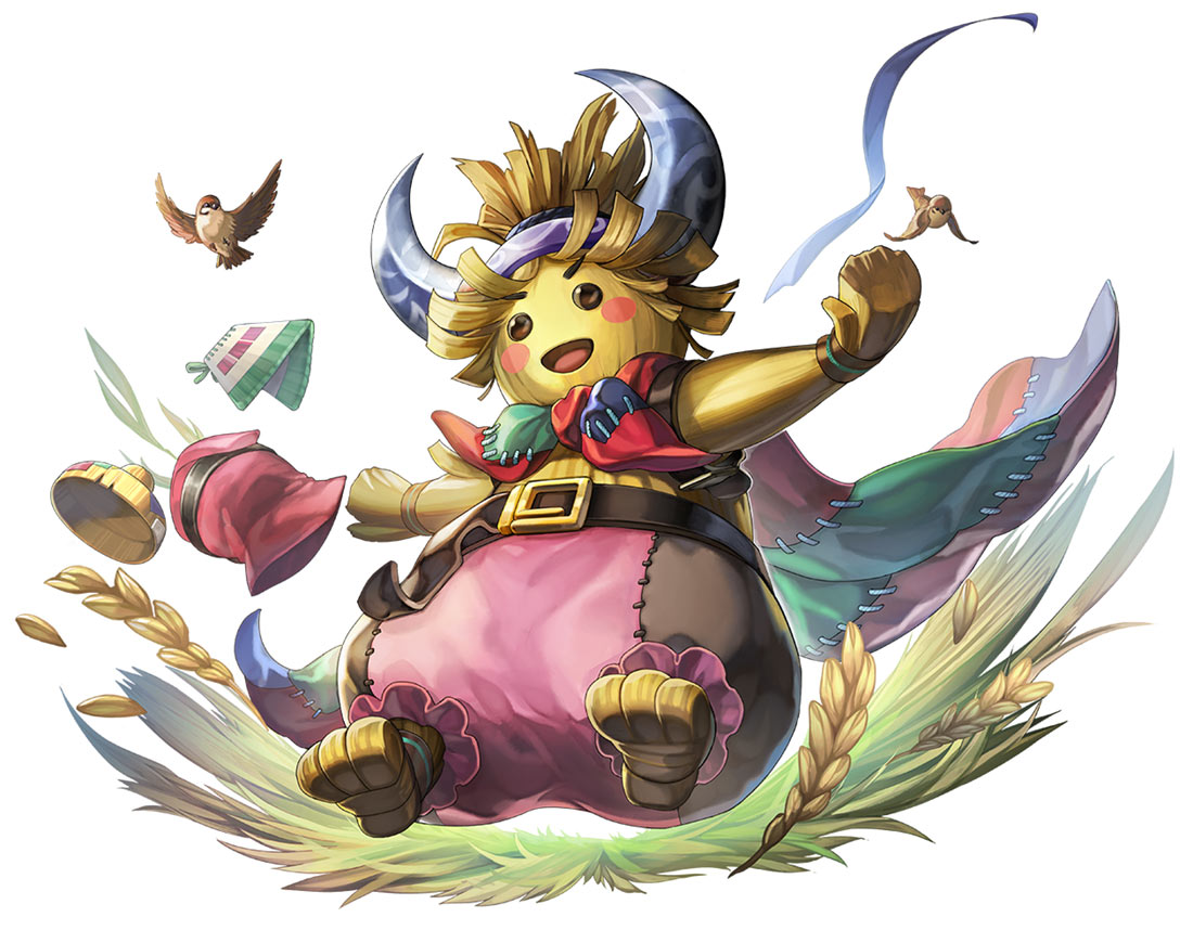 Strawboy (Pierce) Art from Another Eden: The Cat Beyond Time and Space