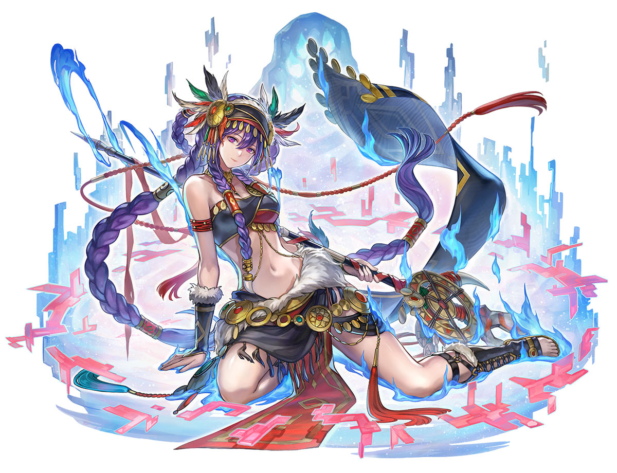 Toova, Violet Lancer AS Art from Another Eden: The Cat Beyond Time and Space