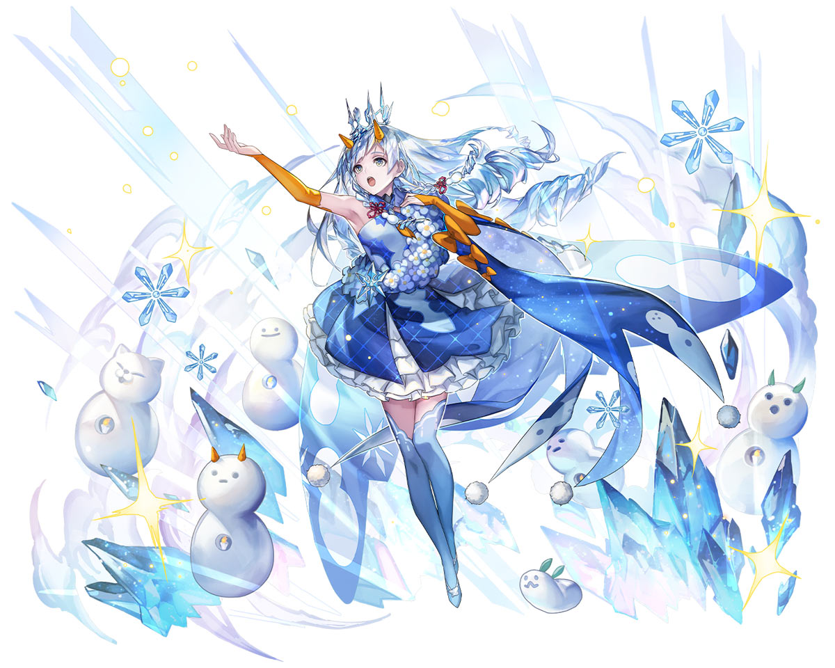 Yukino, Hoarfrost Songstress Art from Another Eden: The Cat Beyond Time and Space