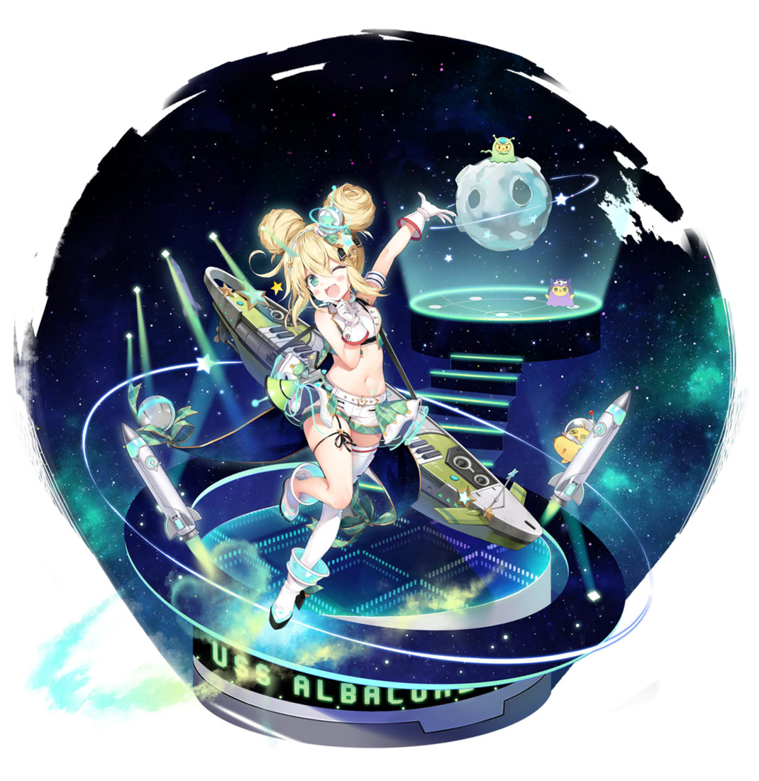 Albacore &mu; Art from Azur Lane