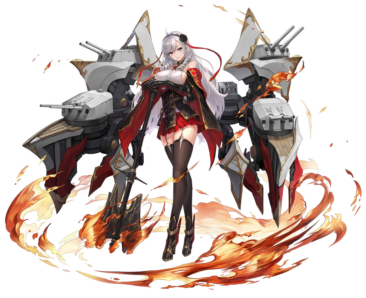 Algerie Art from Azur Lane