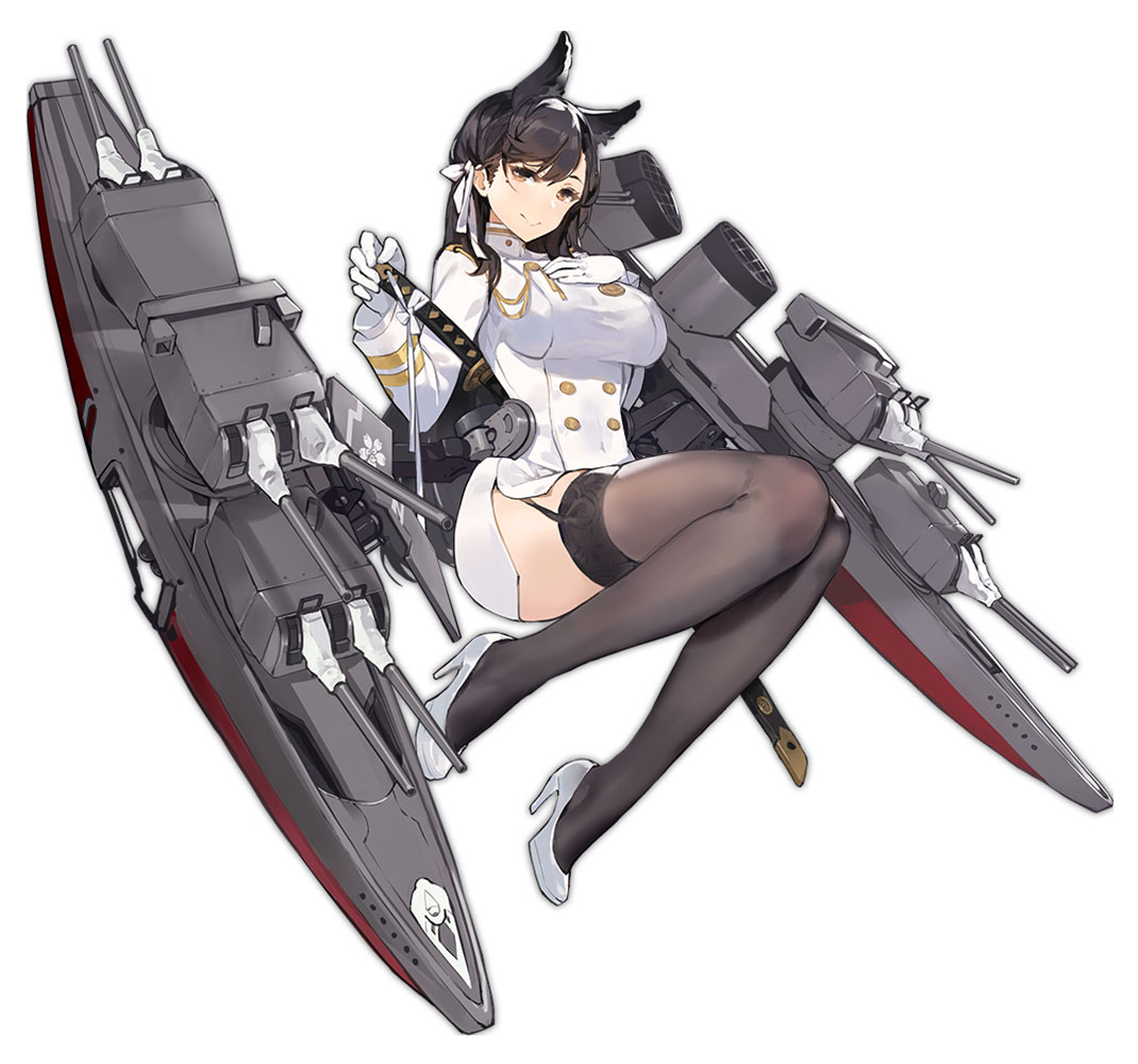 Atago Art from Azur Lane