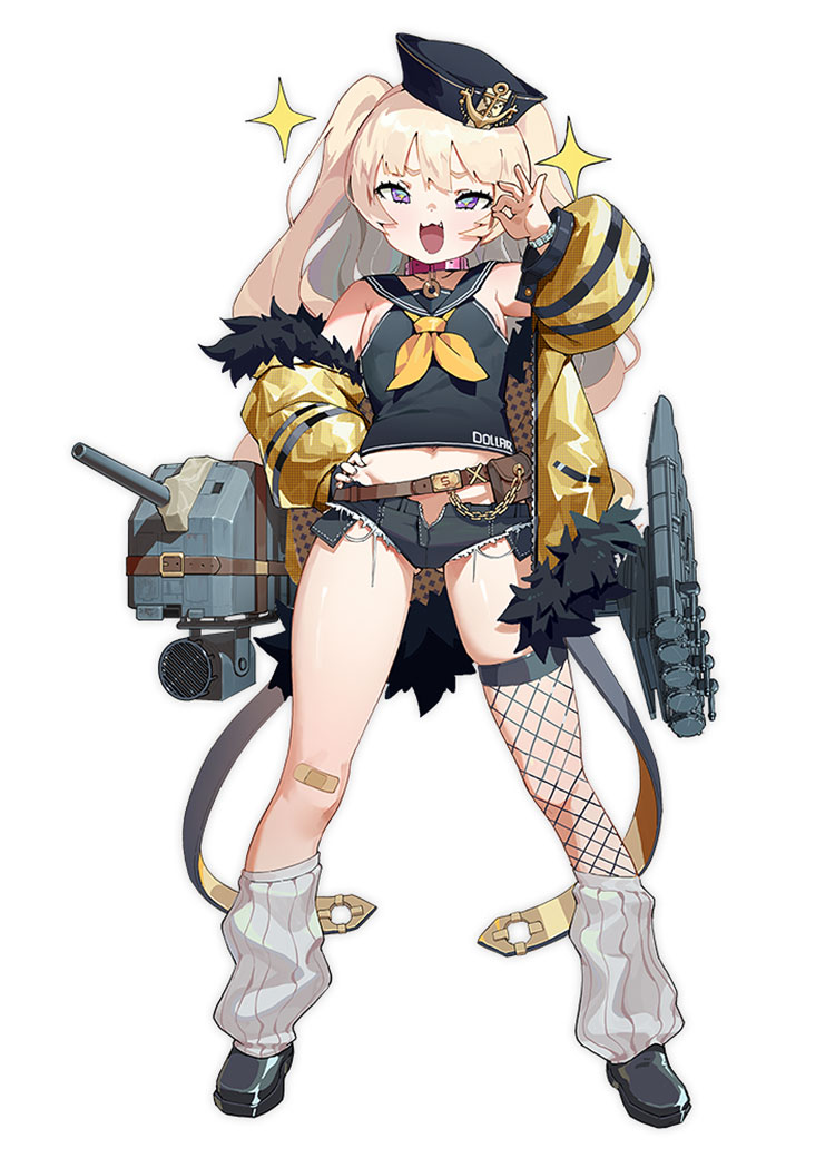Bache Art from Azur Lane