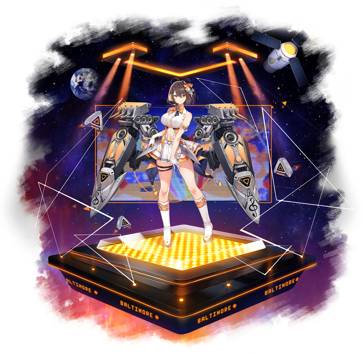 Baltimore &mu; Art from Azur Lane