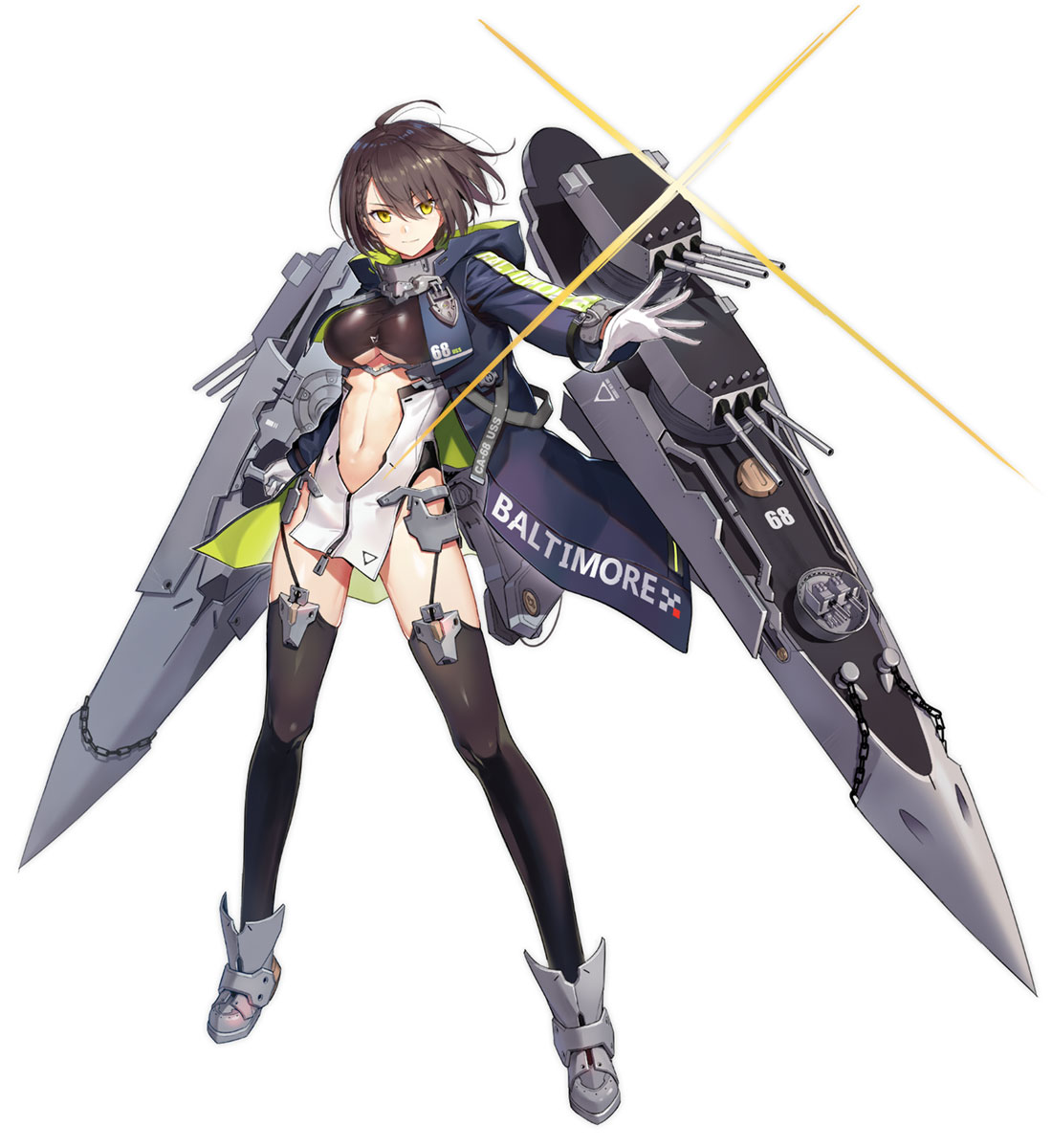 Baltimore Art from Azur Lane