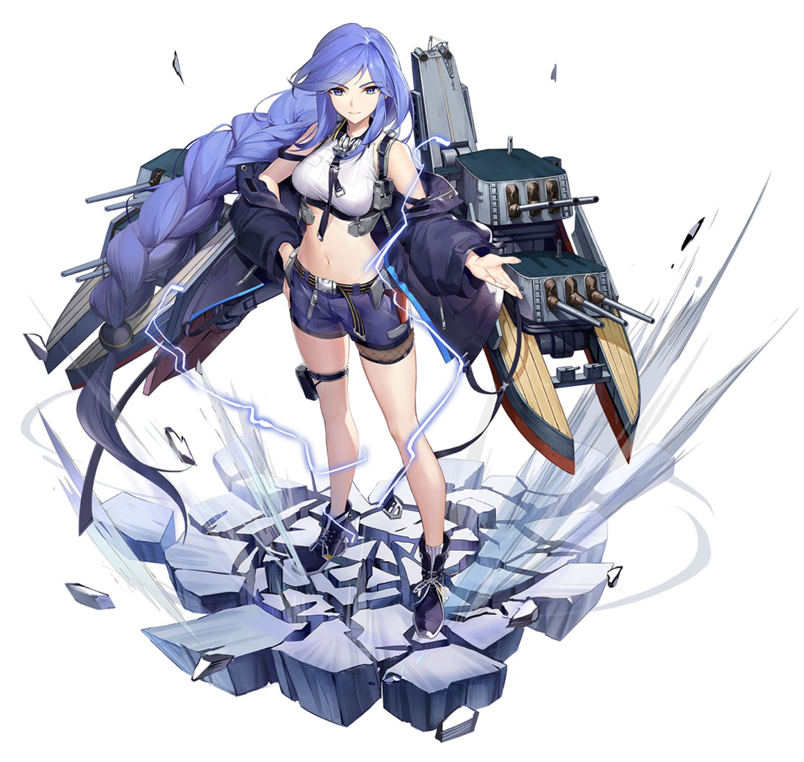 Biloxi Art from Azur Lane