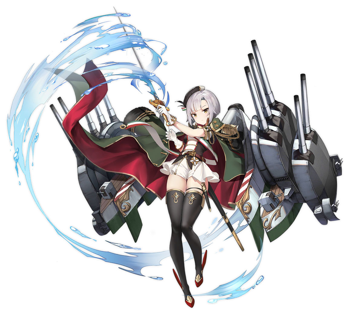 Conte di Cavour Art from Azur Lane
