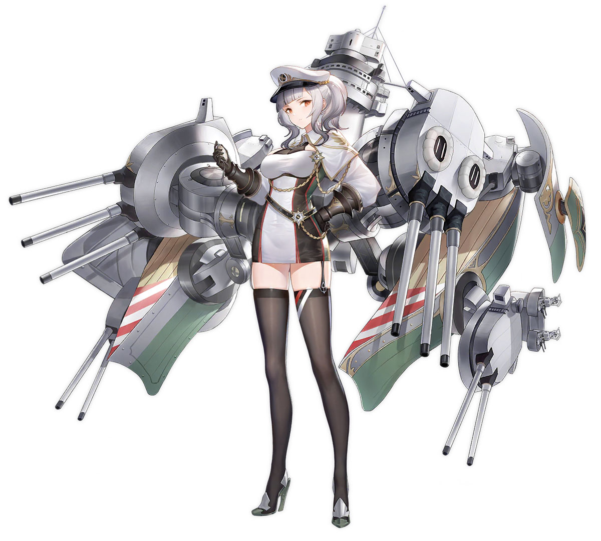 Giulio Cesare Art from Azur Lane