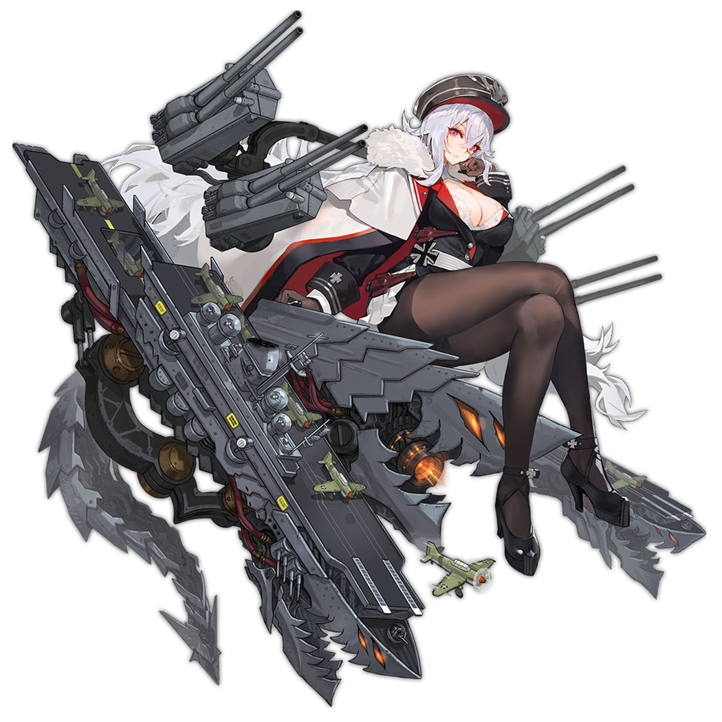 Graf Zeppelin Art from Azur Lane