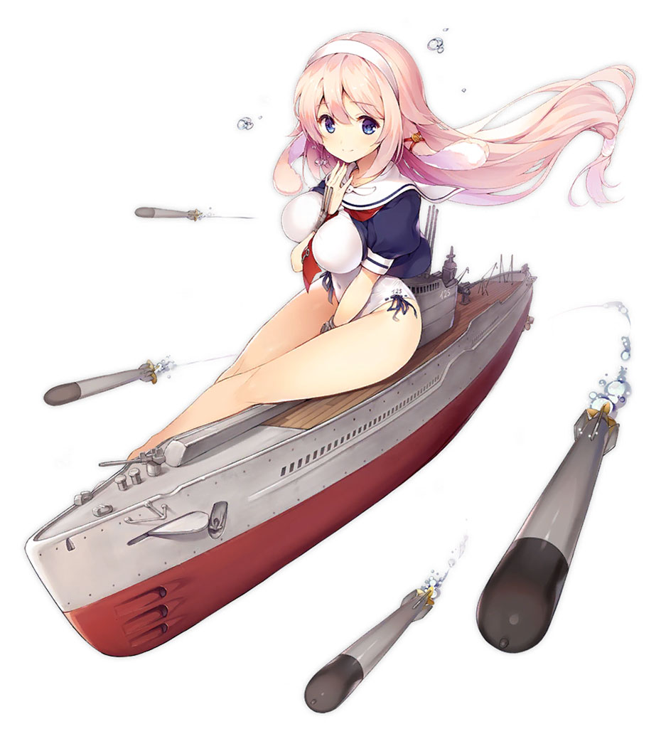 I-25 Art from Azur Lane