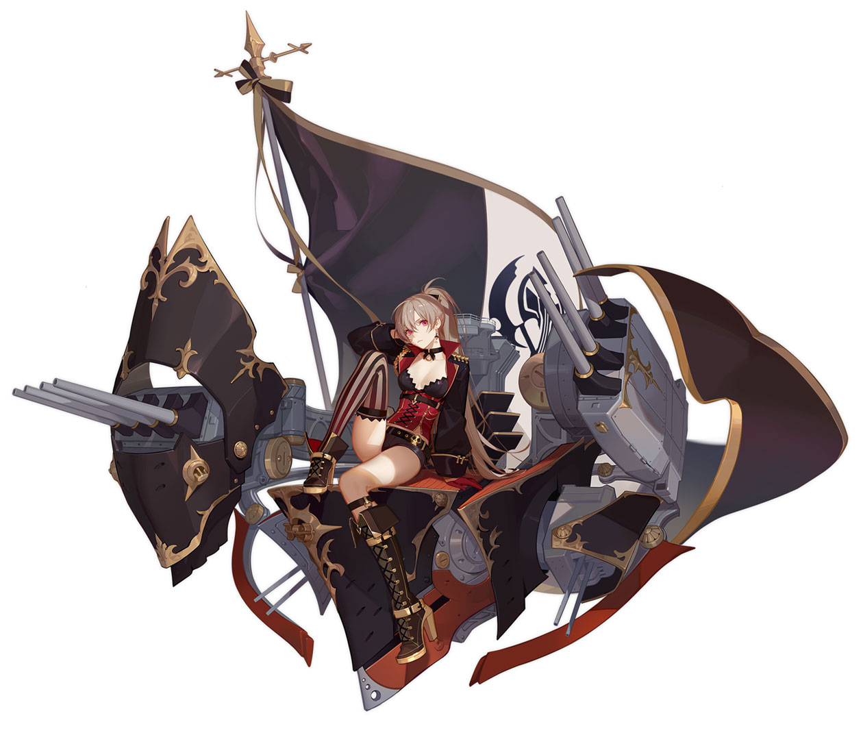 Jean Bart Art from Azur Lane