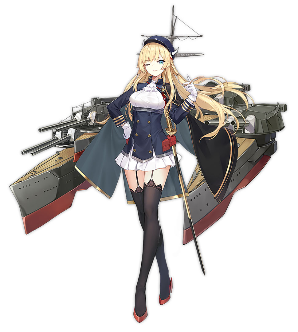 Kongou Art from Azur Lane