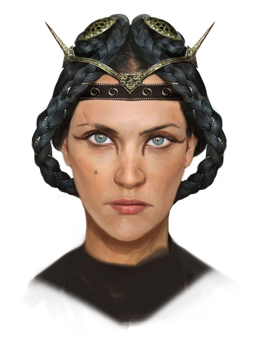 Alana Silvershield Concept Art from Baldur's Gate III