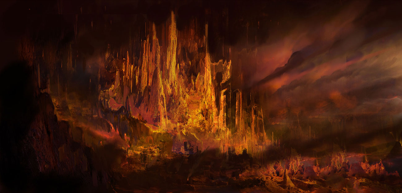 Environment Concept Art from Baldur's Gate III