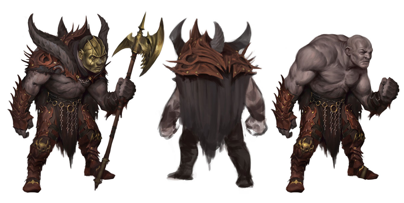 Merregon Concept Art from Baldur's Gate III