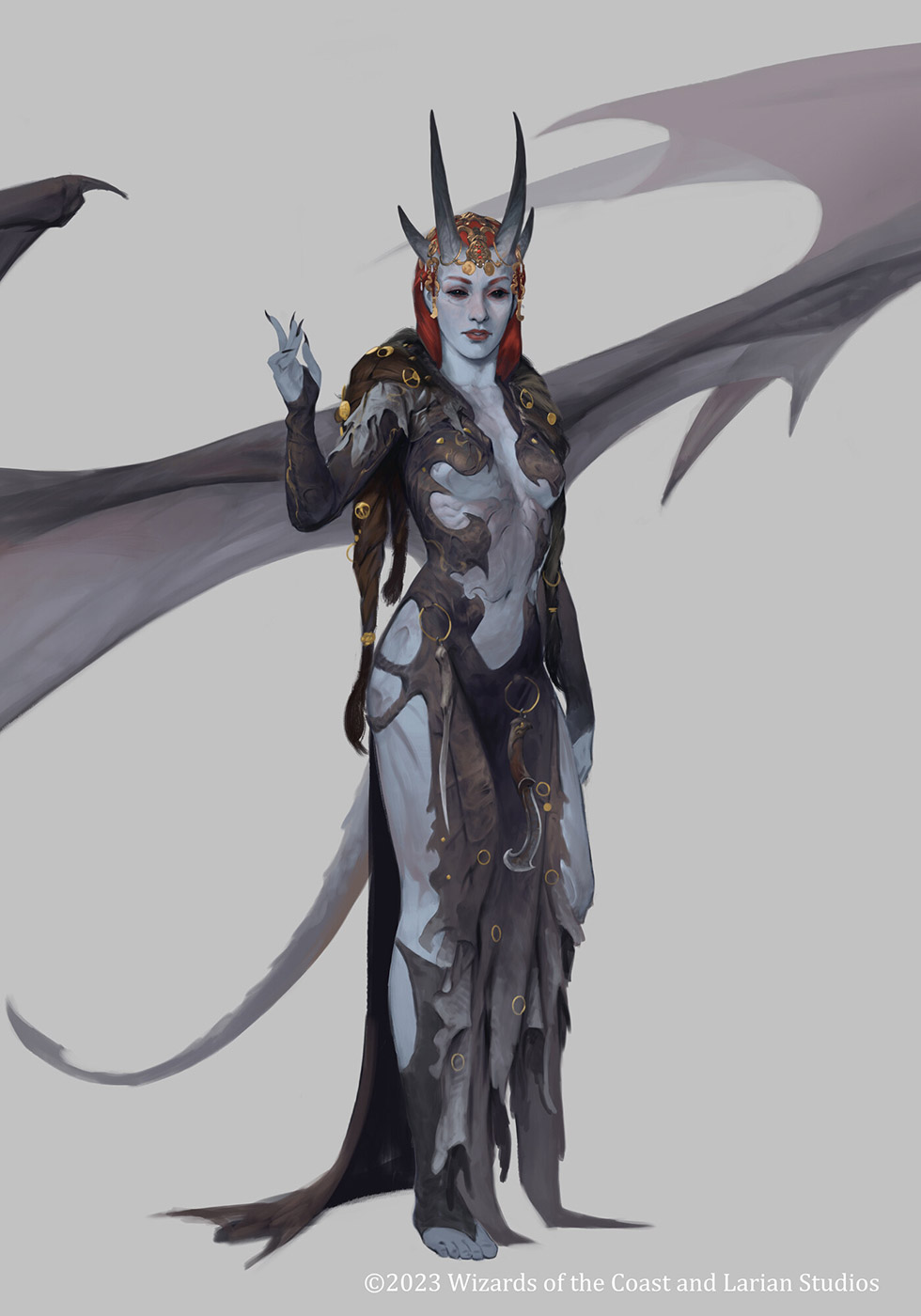 Mizora Concept Art from Baldur's Gate III