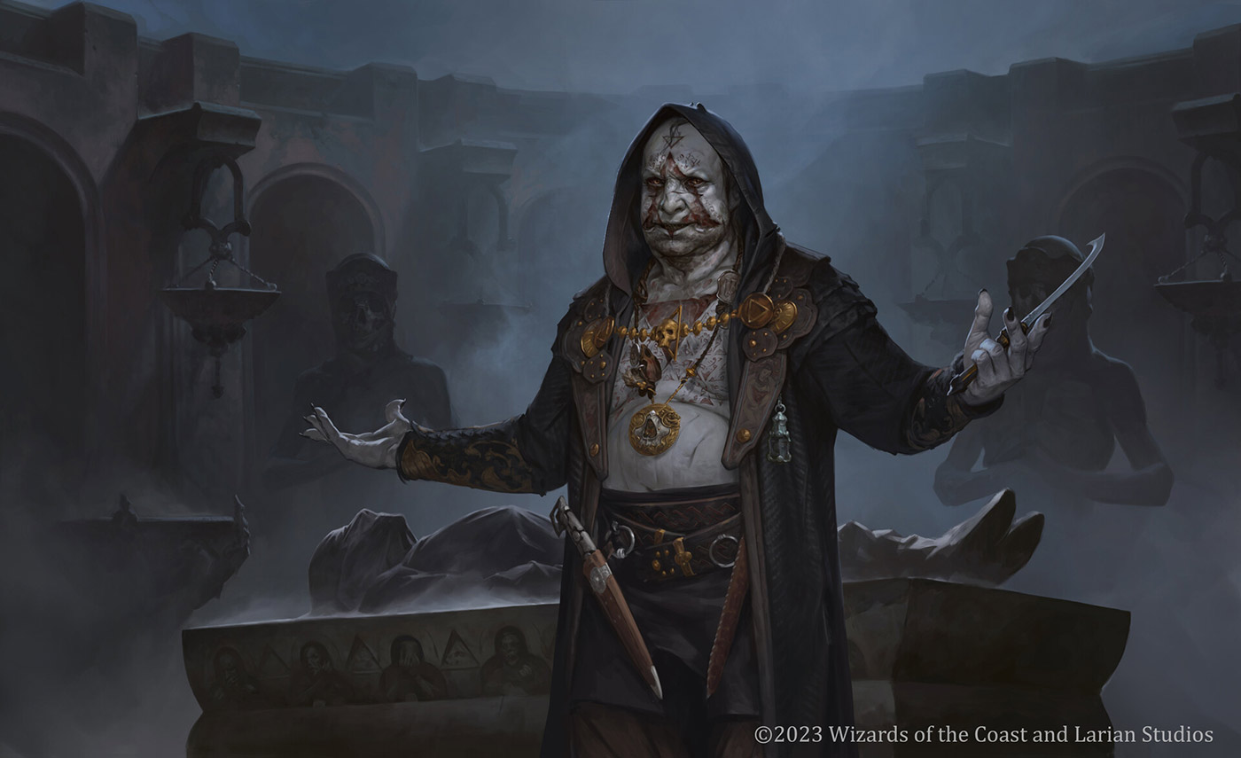 Necromancer Art from Baldur's Gate III