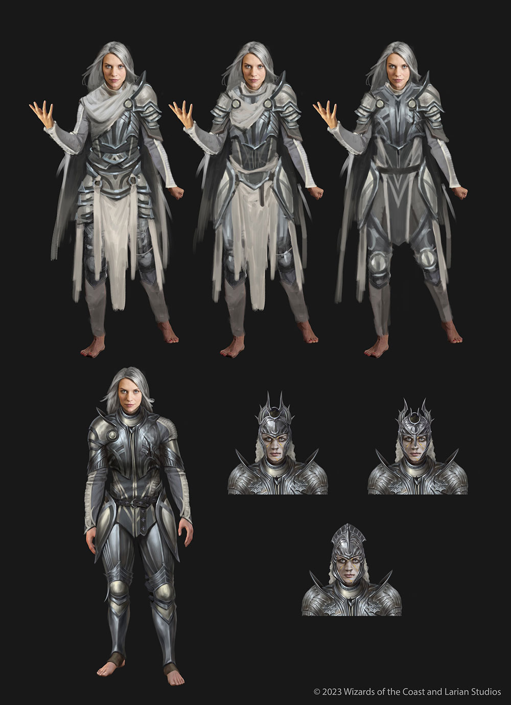 Nightsong Concepts from Baldur's Gate III