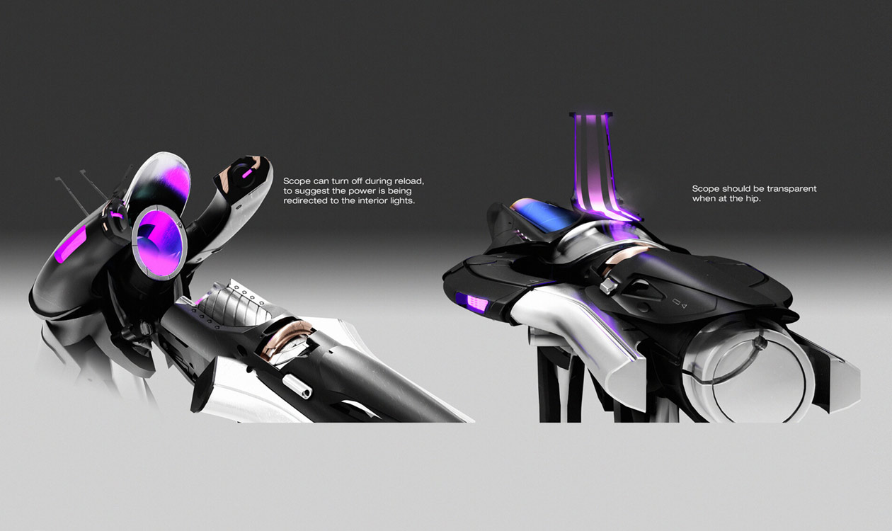 Dead Messenger Scope Art from Destiny 2: The Witch Queen