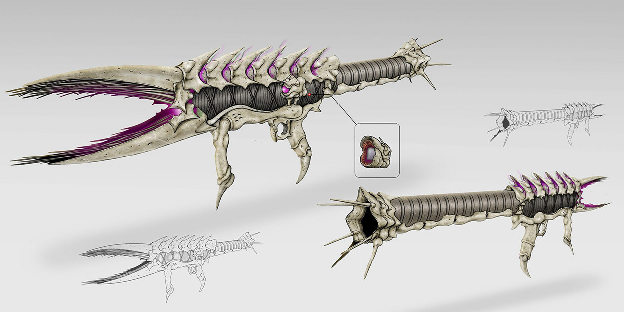 Deathbringer Rocket Launcher Art from Destiny 2: The Witch Queen