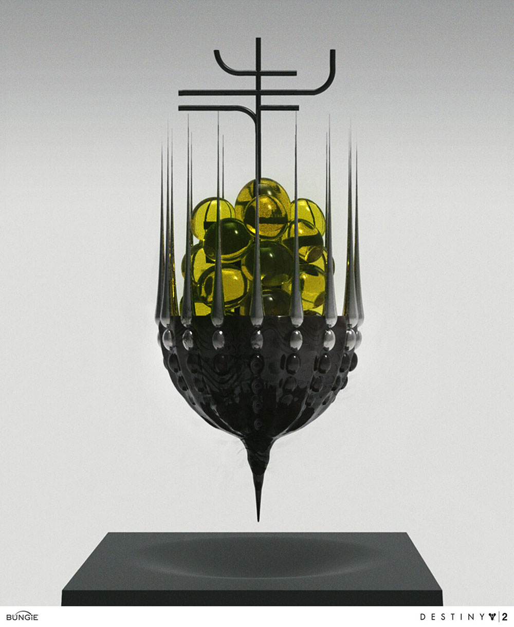Hive Eggs Collection Item Art from Destiny 2: The Witch Queen