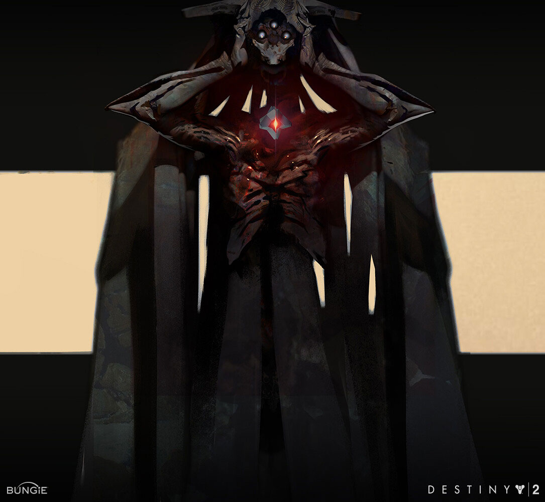 Savath&ucirc;n Concept Art from Destiny 2: The Witch Queen