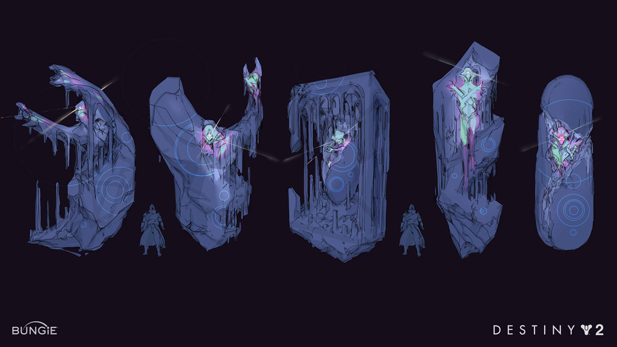 Savath&ucirc;n's Prison Art from Destiny 2: The Witch Queen