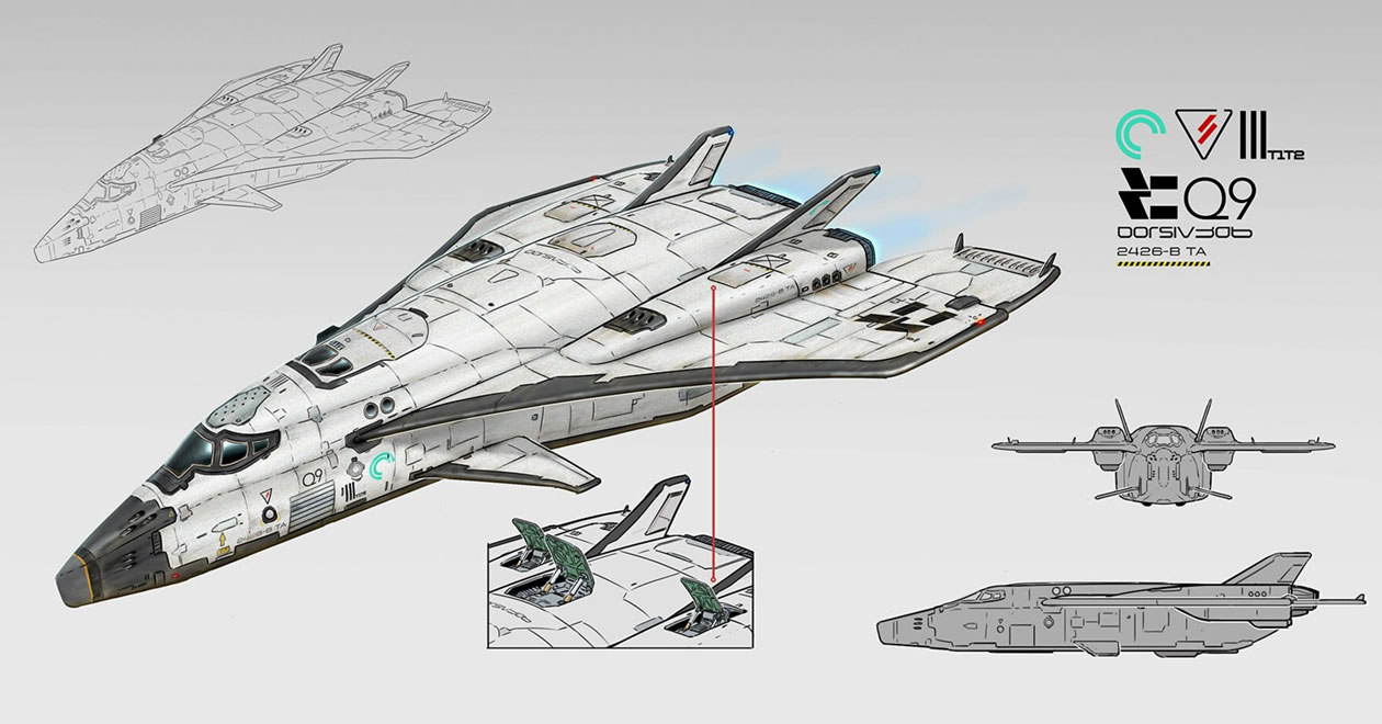 Brutal Utilitarianism Ship Design from Destiny 2: The Witch Queen