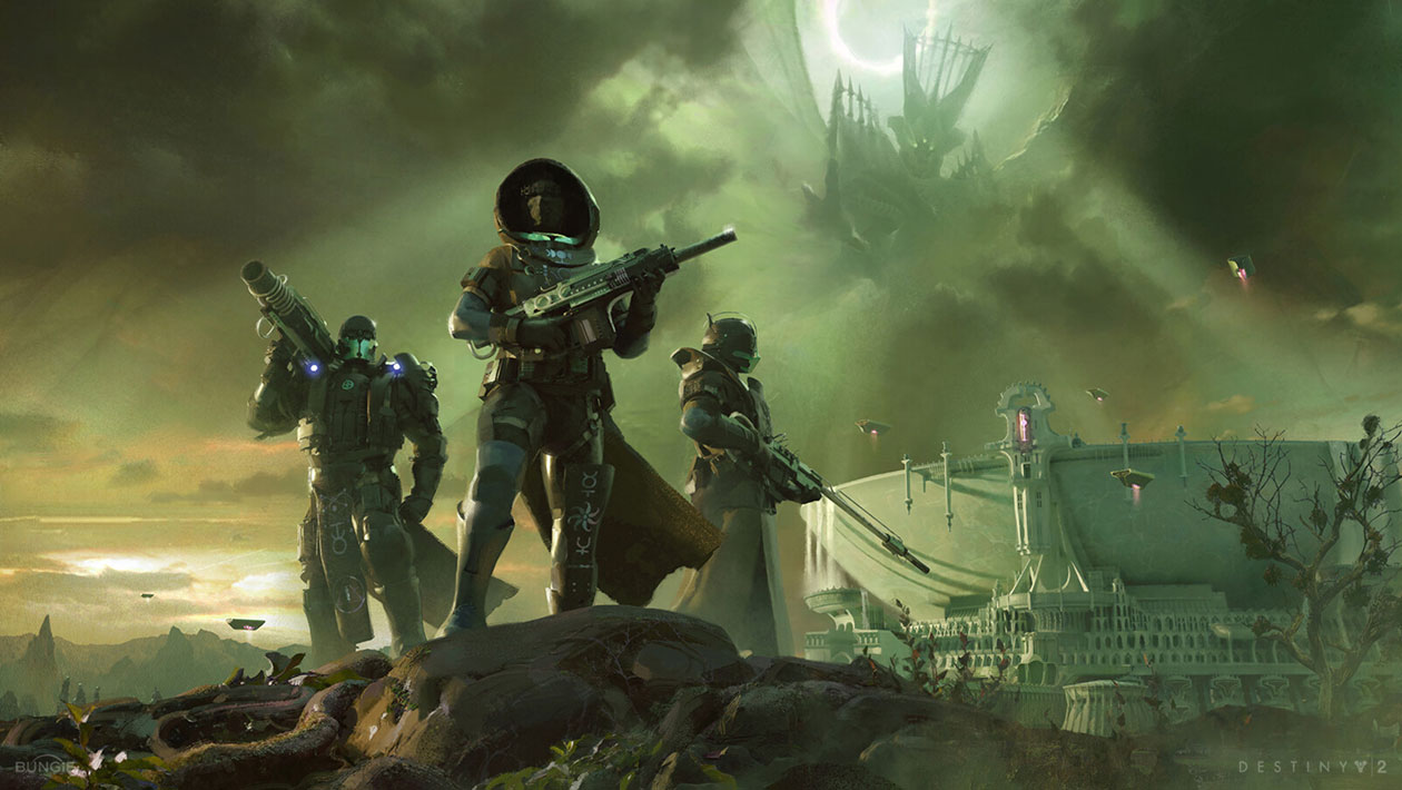The Witch Queen Postcard Art from Destiny 2: The Witch Queen