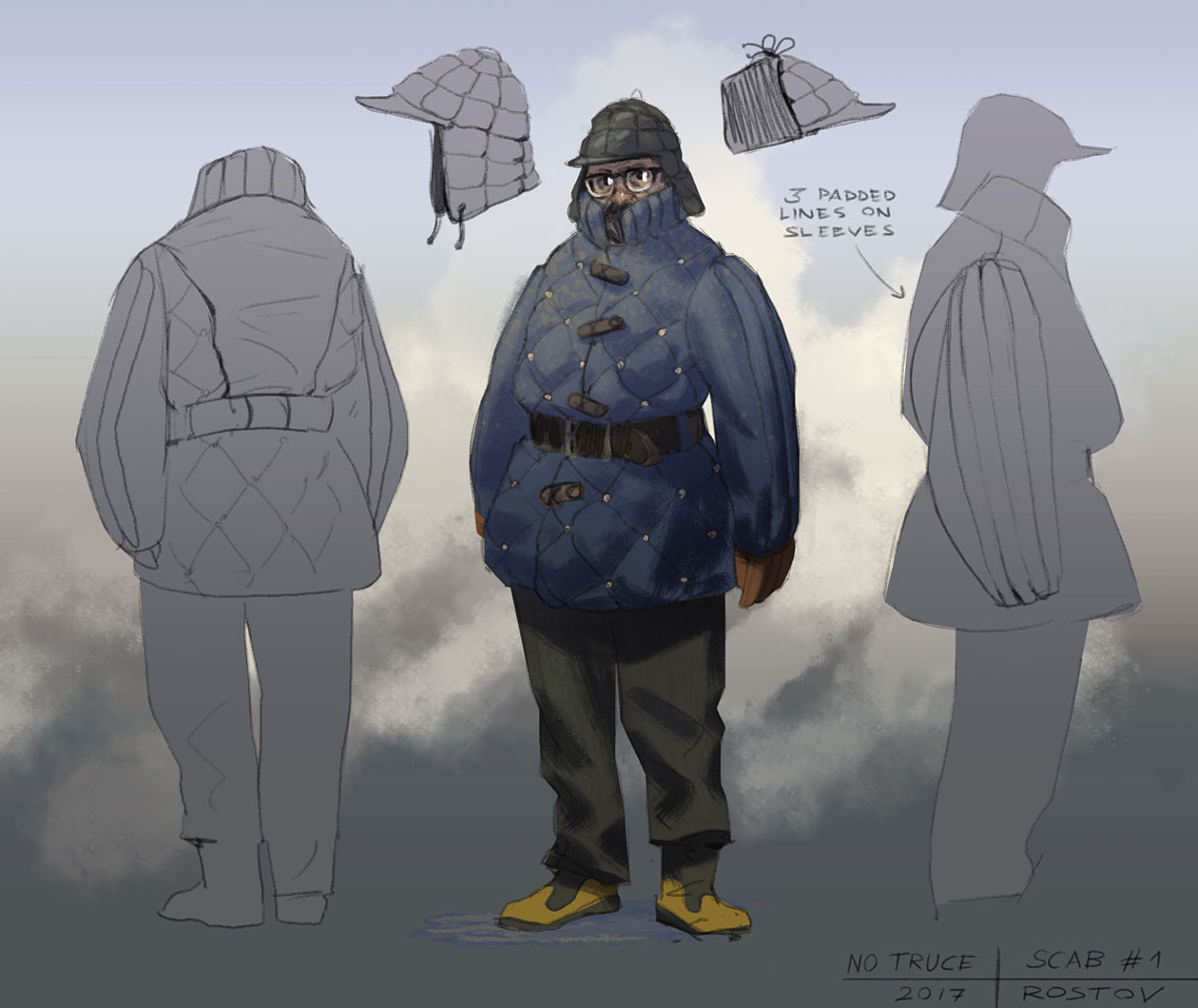 Dockworker Art from Disco Elysium