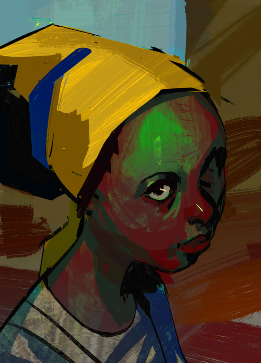 Elizabeth Beaufort Portrait Art from Disco Elysium
