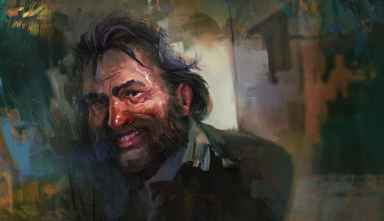 Harrier Du Bois Art from Disco Elysium
