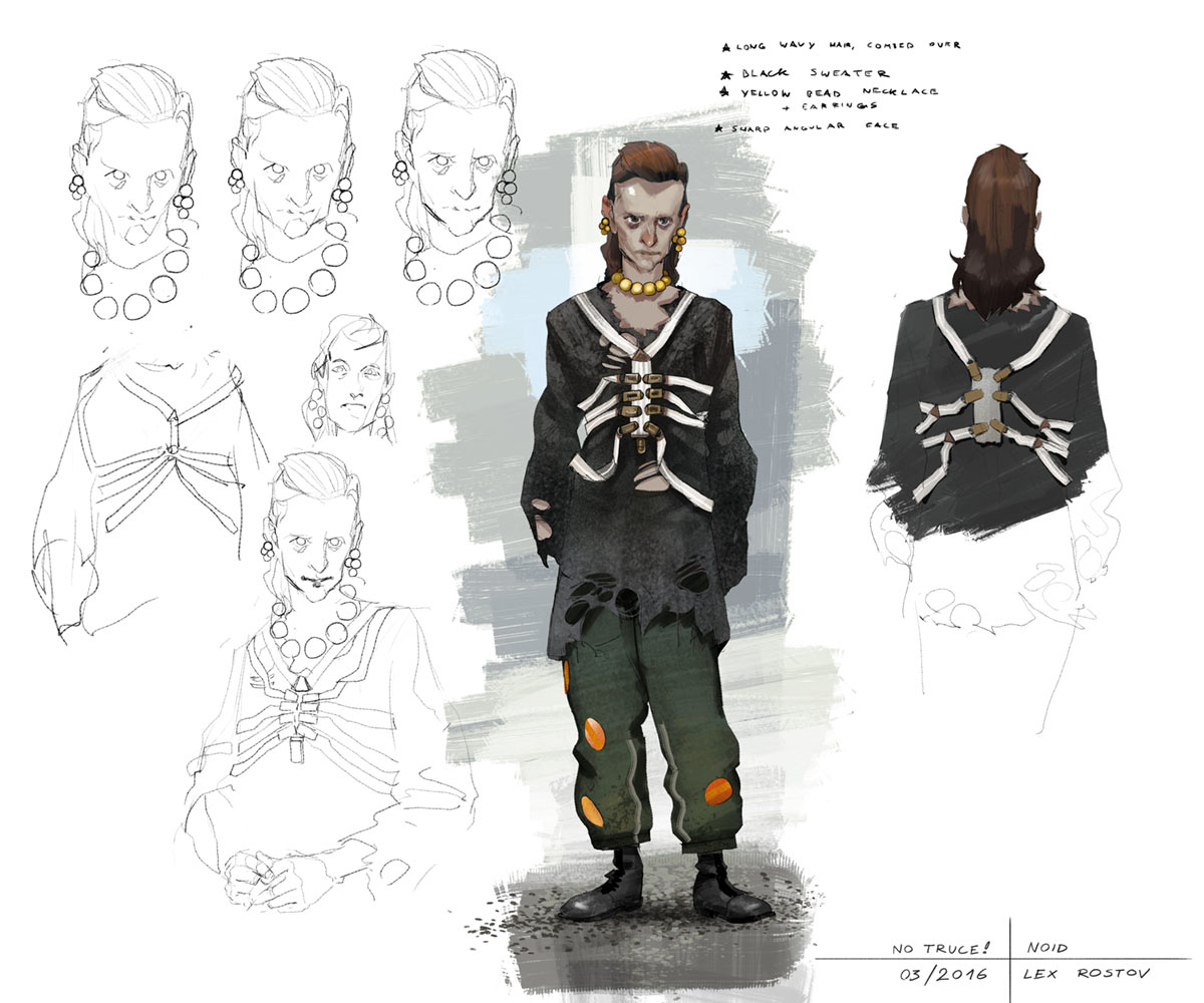 Noid Art from Disco Elysium