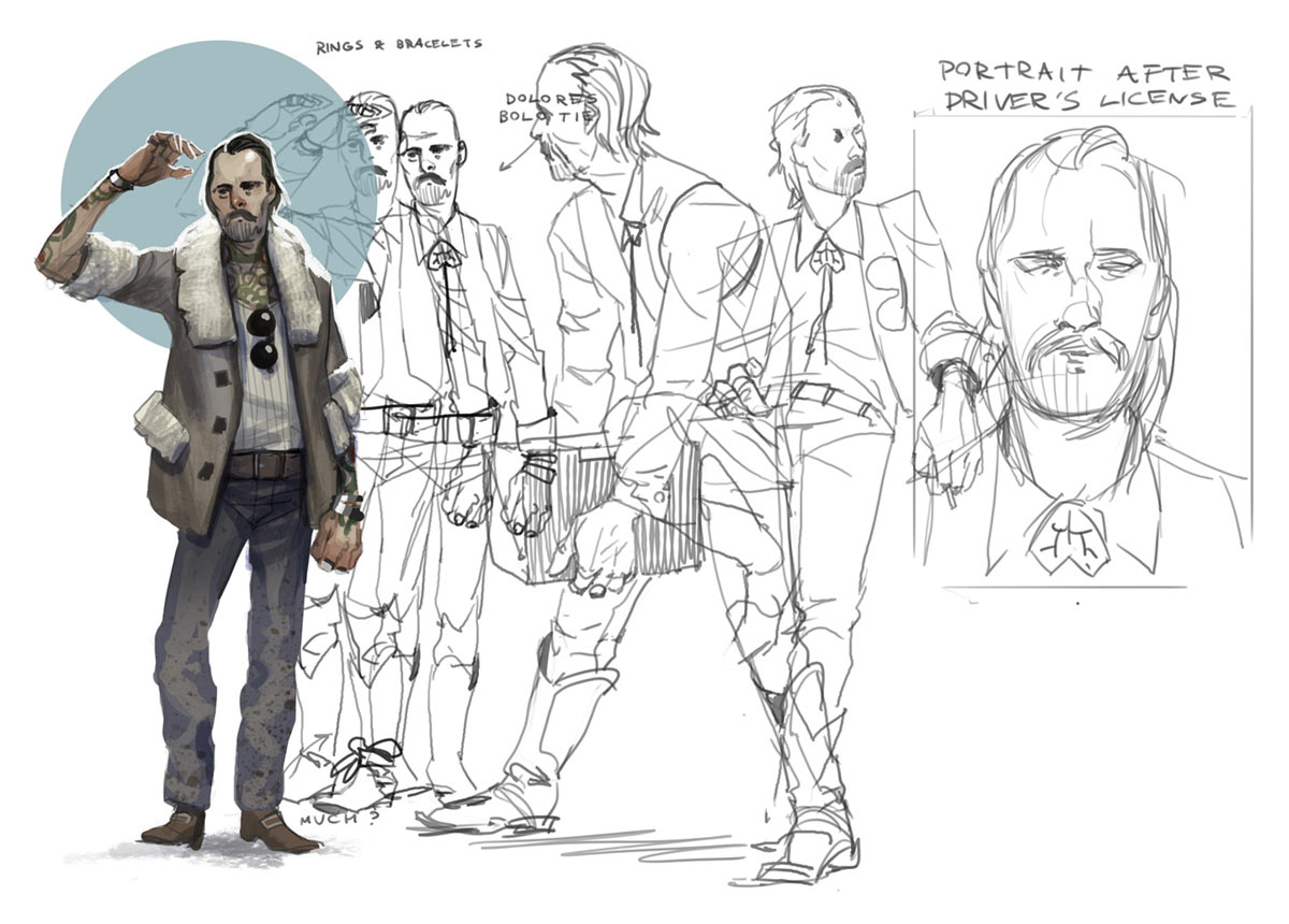 Tommy Le Homme Art from Disco Elysium