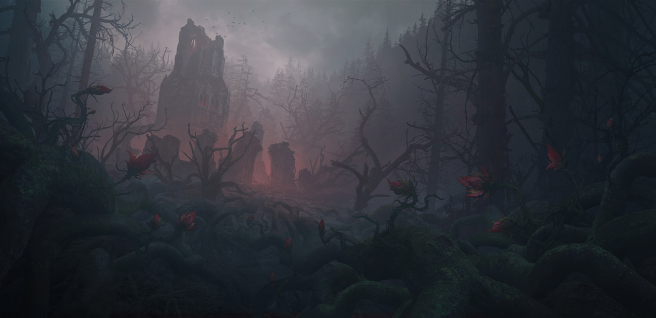 Darkwood Art from Diablo Immortal