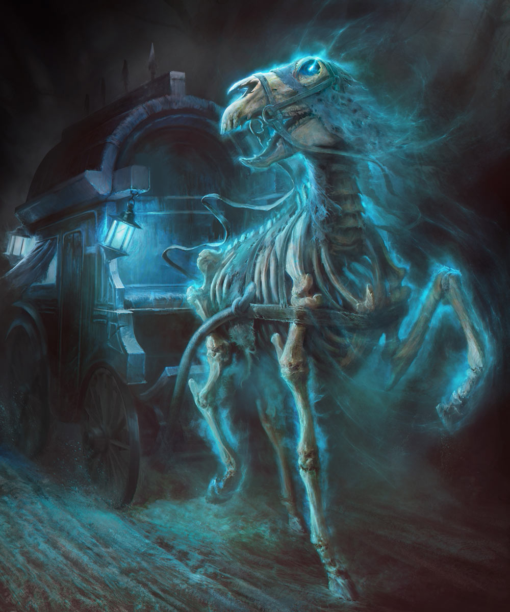 Haunted Carriage Art from Diablo Immortal