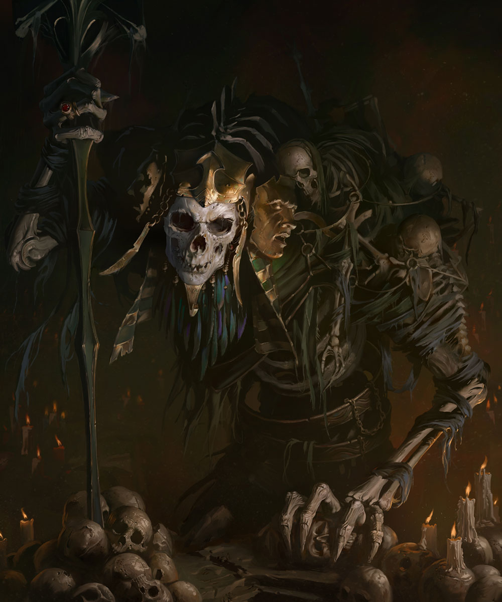 King Fahir Art from Diablo Immortal