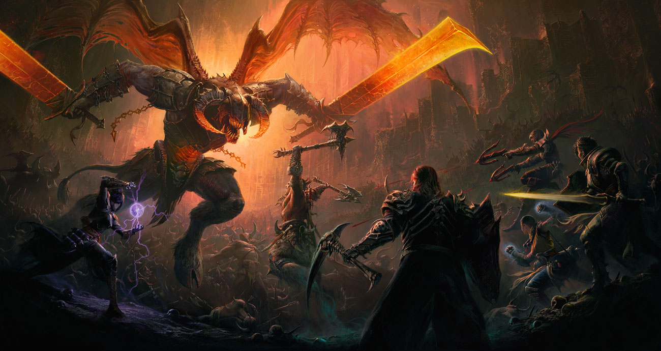 Skarn BlizzCon Artwork from Diablo Immortal