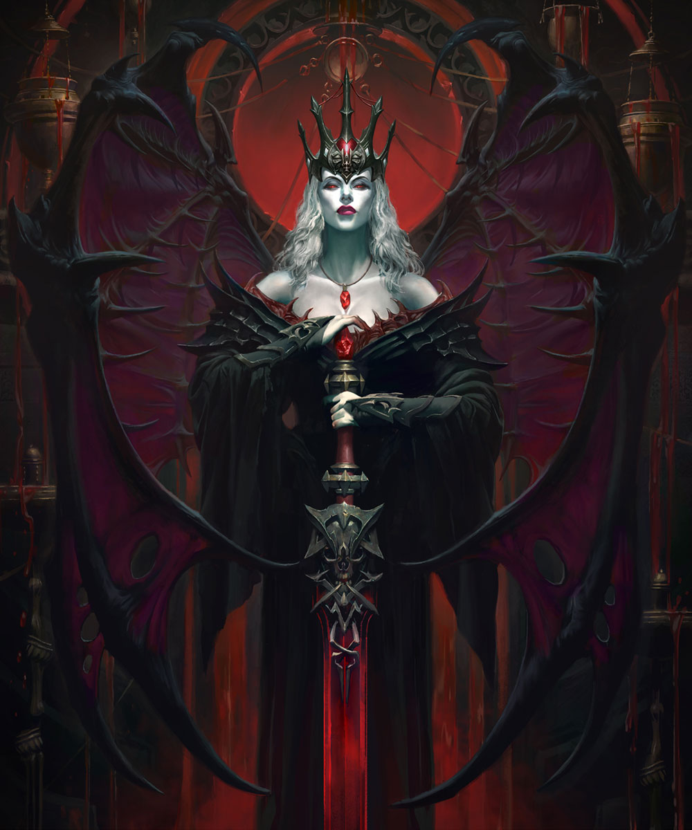 The Countess Art from Diablo Immortal