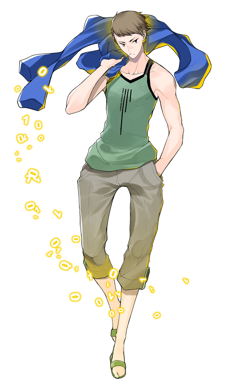 Ryuji Mishima Art from Digimon Story Cyber Sleuth: Complete Edition