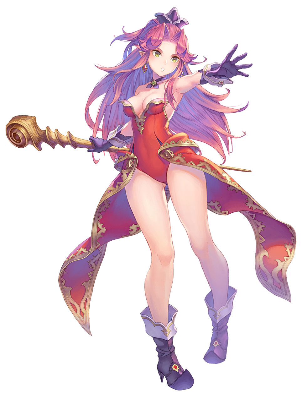 Angela, Rebelling Against Fate Art from Echoes of Mana
