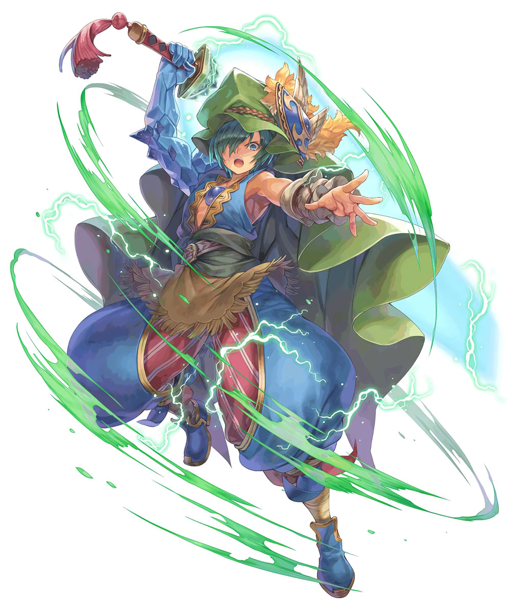 Elazul, Significant Pursuit Art from Echoes of Mana